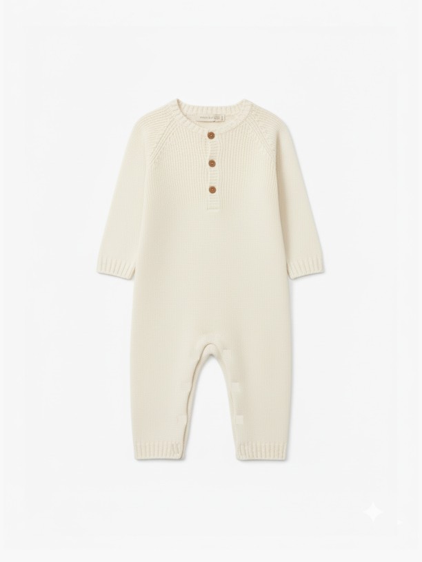 Knitted wool jumpsuit Knitted wool jumpsuit