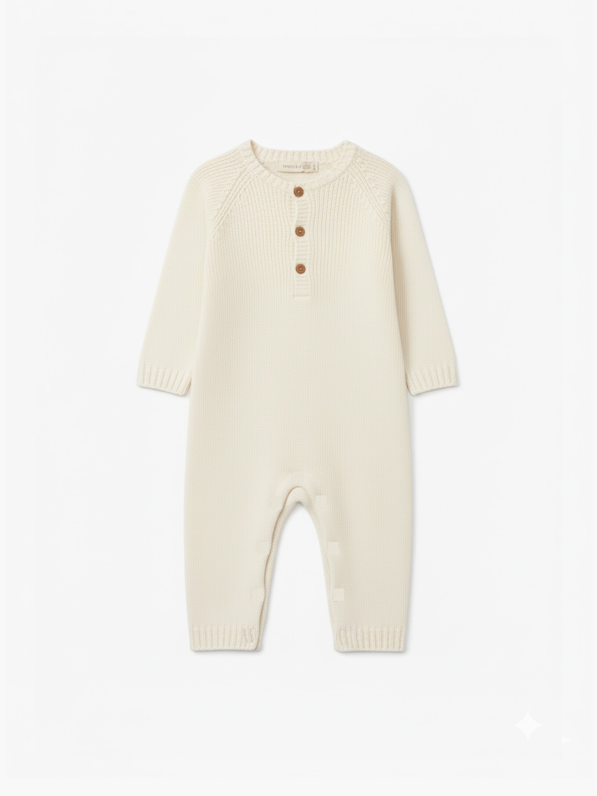 Knitted wool jumpsuit