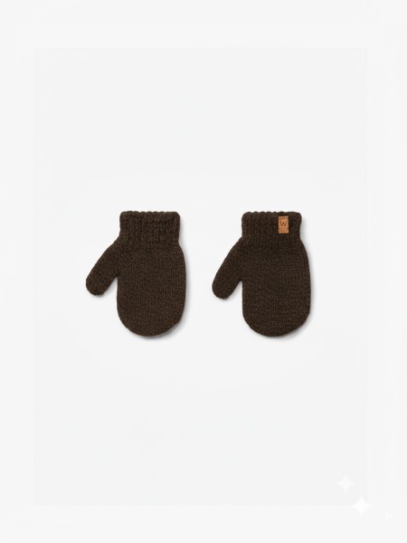Knitted wool mittens Knitted wool mittens