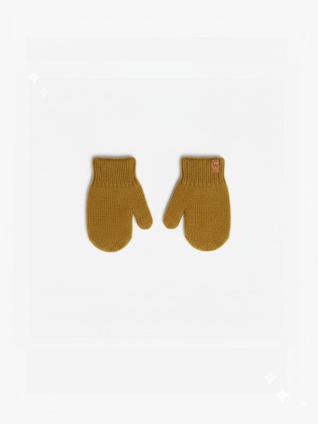 Knitted wool mittens Knitted wool mittens