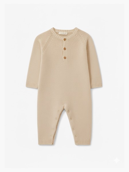 Knitted wool jumpsuit Knitted wool jumpsuit