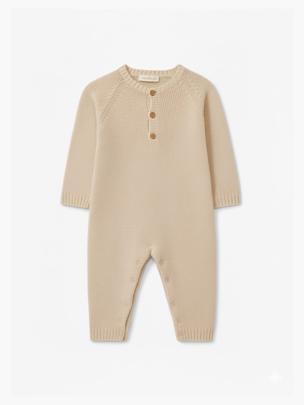 Knitted wool jumpsuit Knitted wool jumpsuit