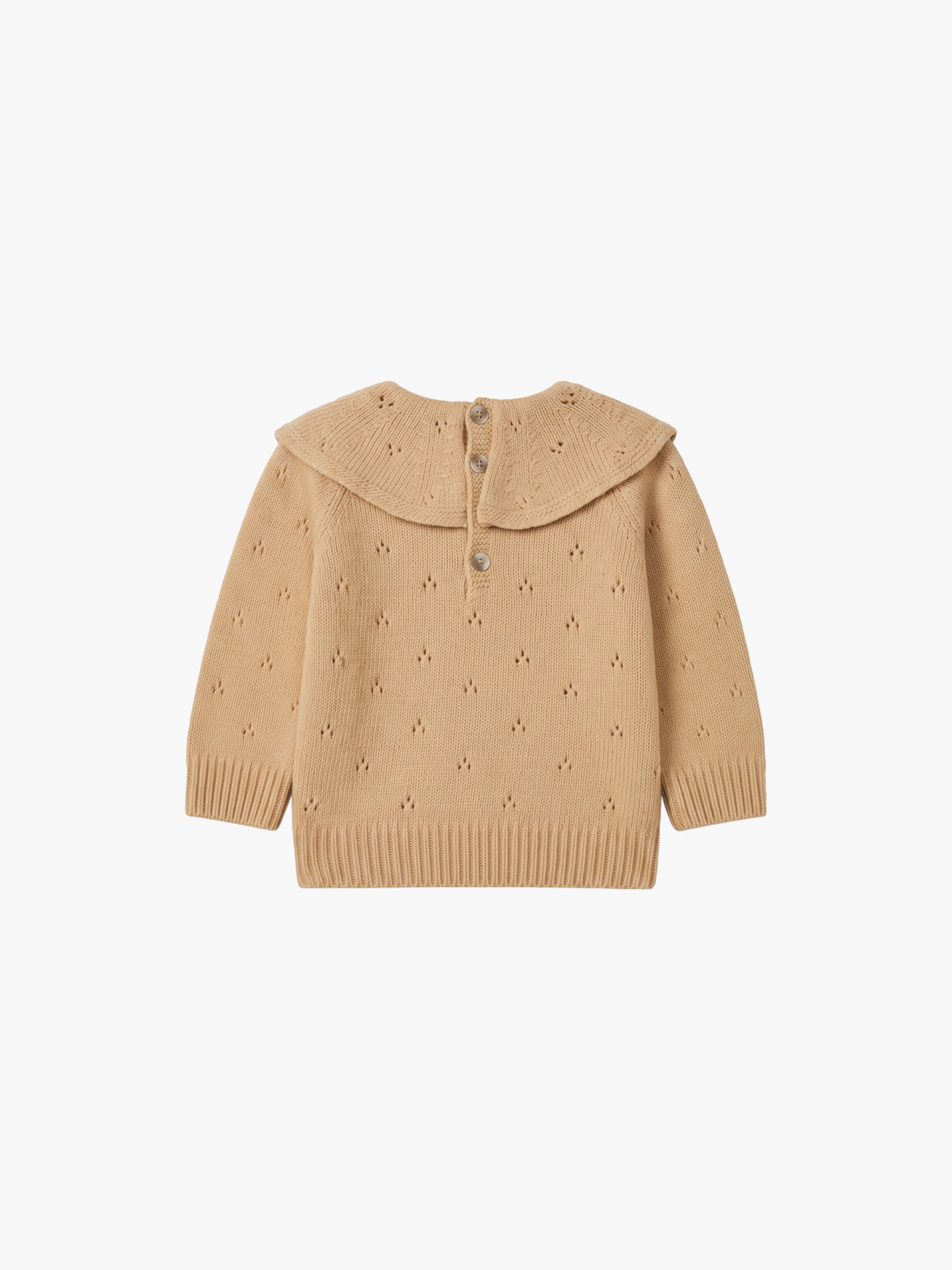 Knitted wool sweater