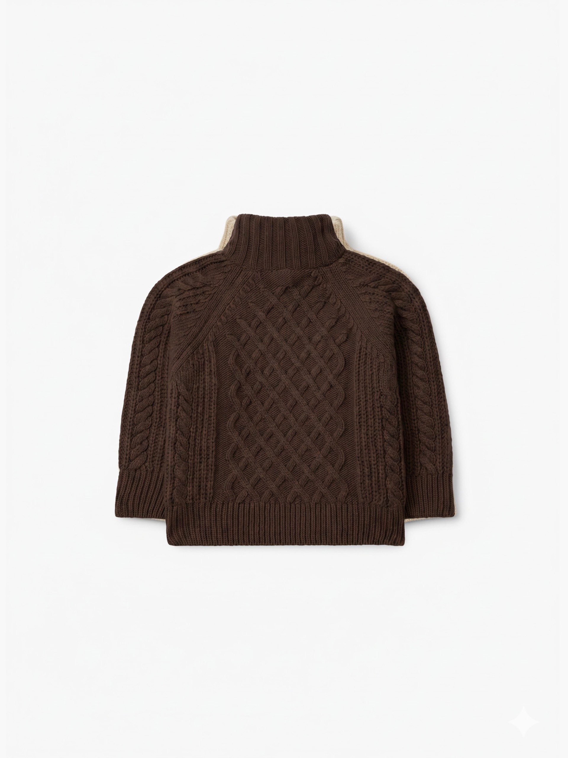 Knitted wool sweater