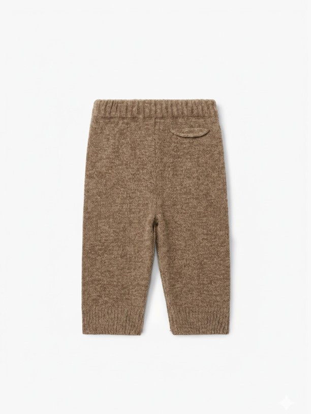 Knitted wool trousers Knitted wool trousers