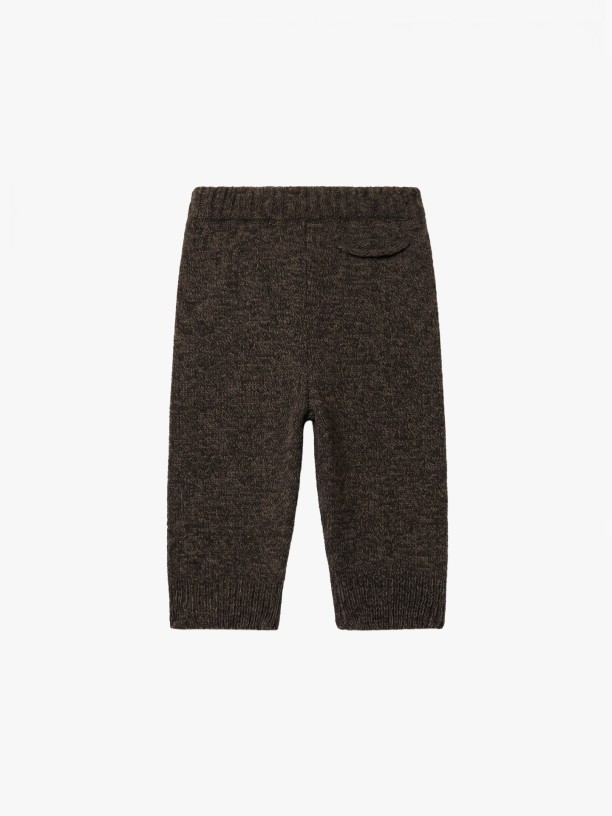 Knitted wool trousers Knitted wool trousers