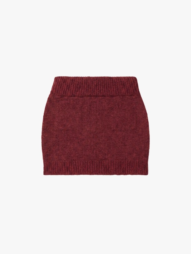 Knitted wool skirt Knitted wool skirt