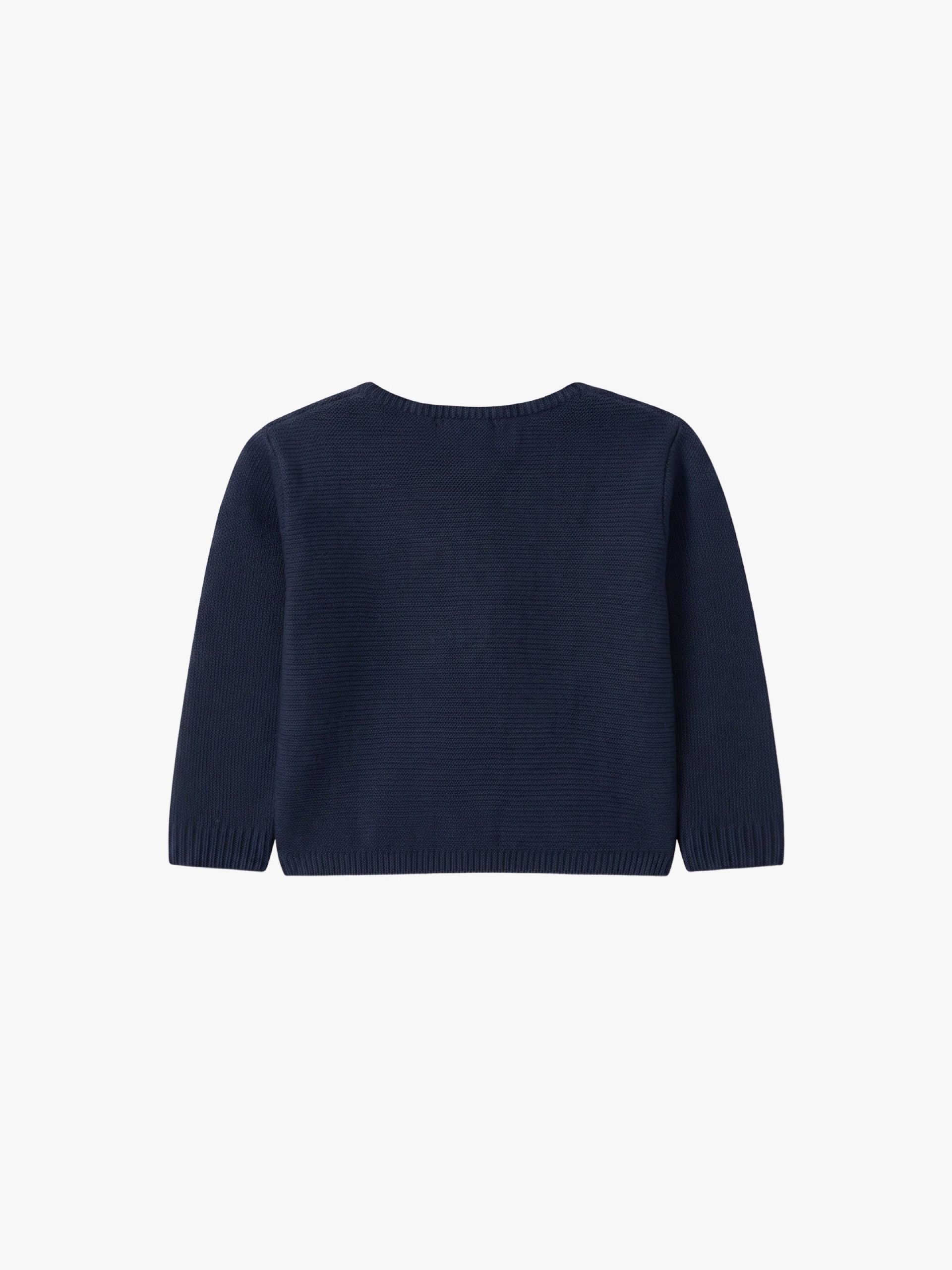 Knitted wool cardigan