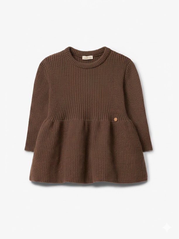 Knitted wool dress Knitted wool dress