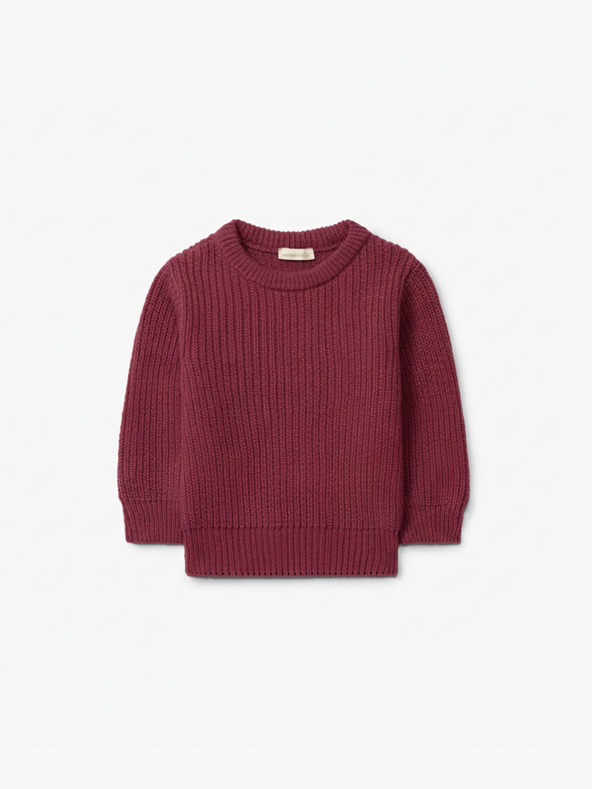 Knitted wool sweater