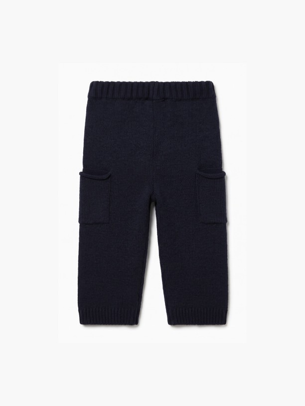 Knitted wool trousers Knitted wool trousers