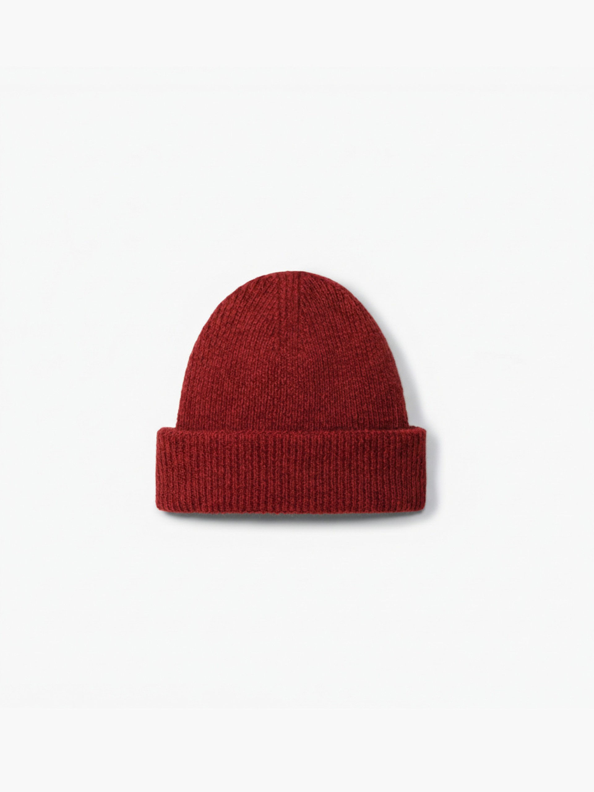 Knitted wool beanie
