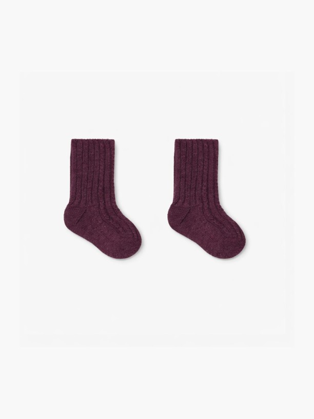 Knitted wool socks Knitted wool socks
