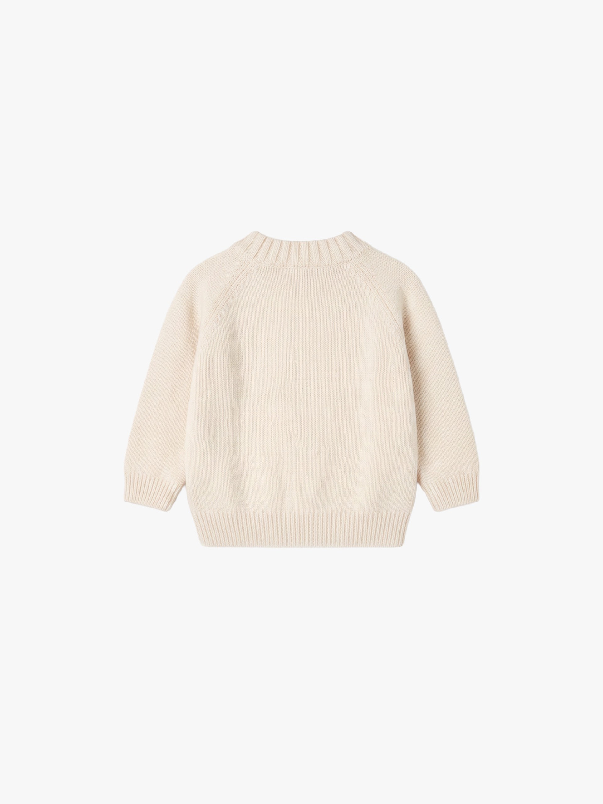 Knitted wool sweater