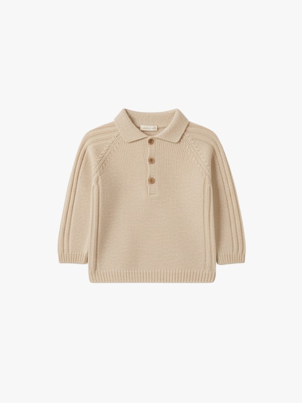 Knitted wool sweater