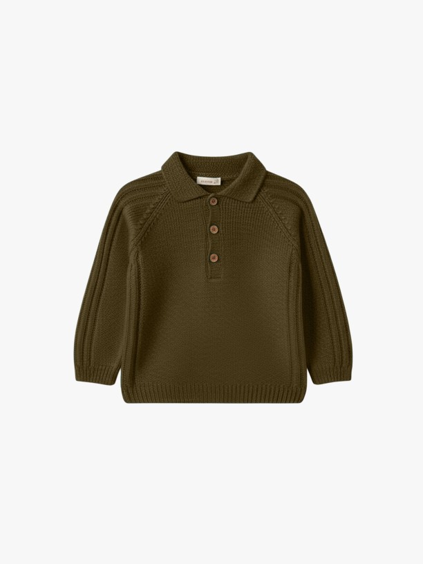 Knitted wool sweater