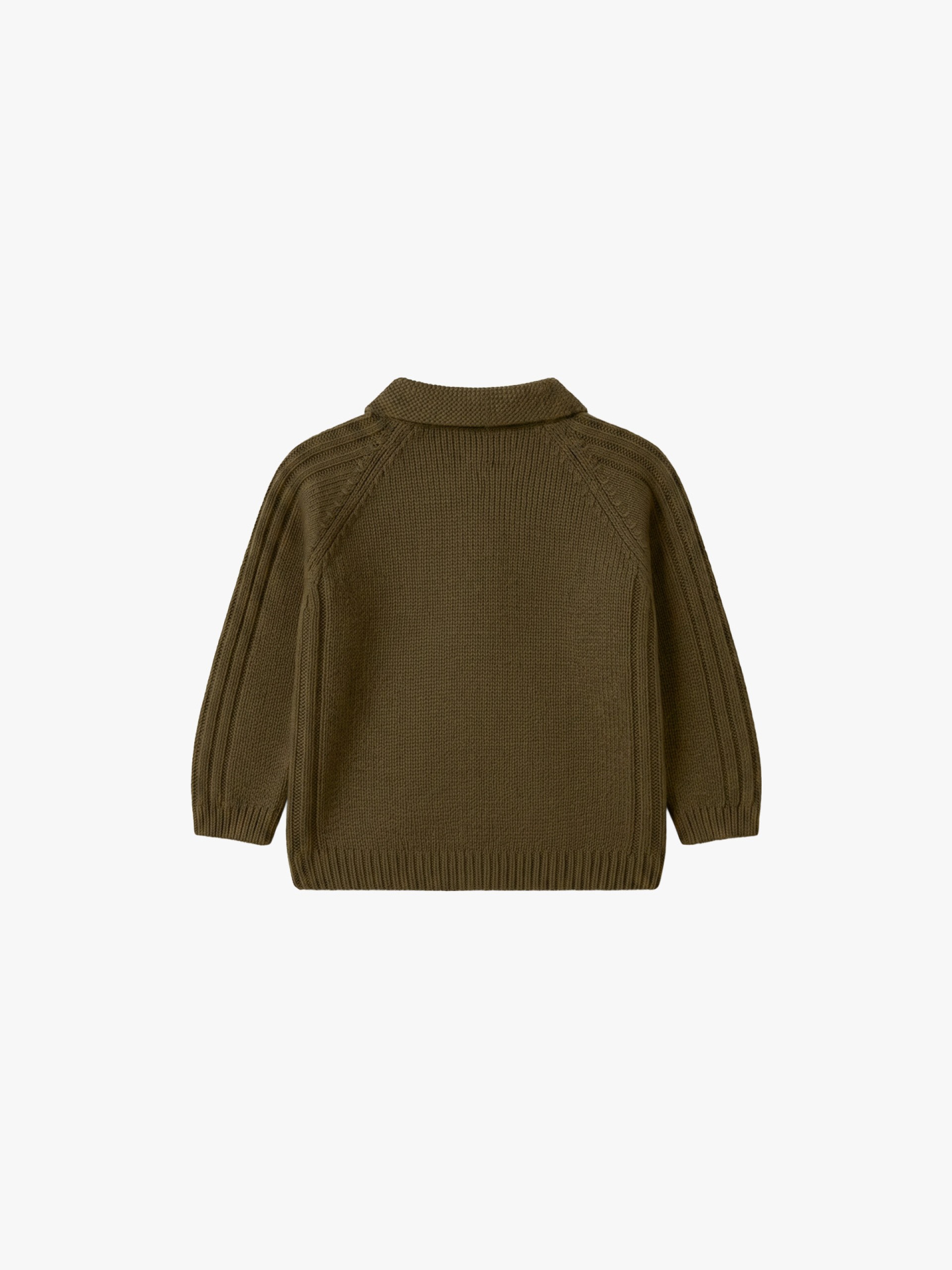 Knitted wool sweater