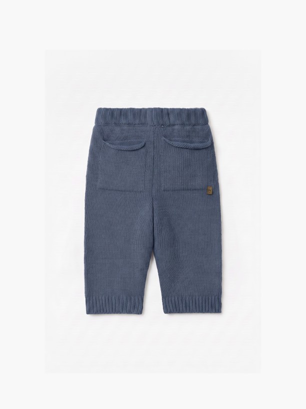 Knitted wool trousers Knitted wool trousers