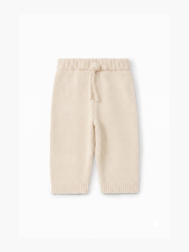 Knitted wool trousers Knitted wool trousers