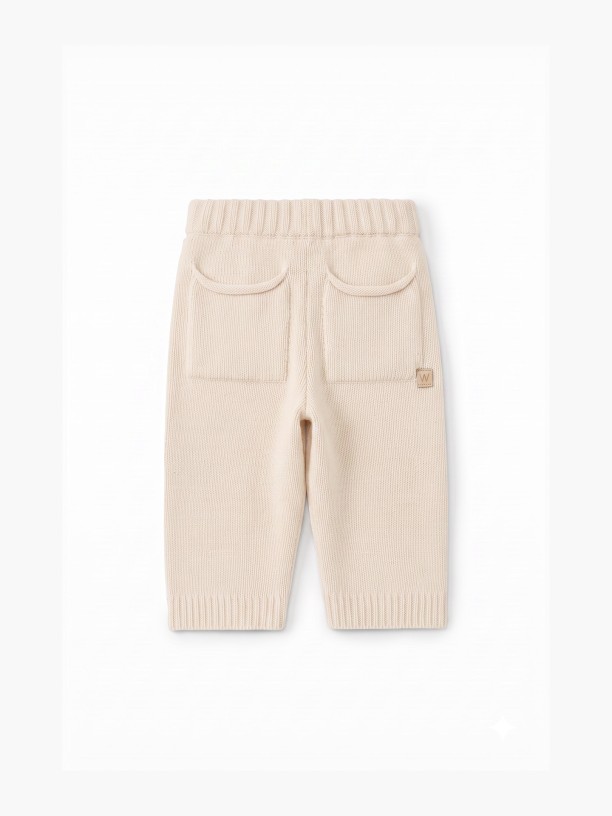 Knitted wool trousers Knitted wool trousers