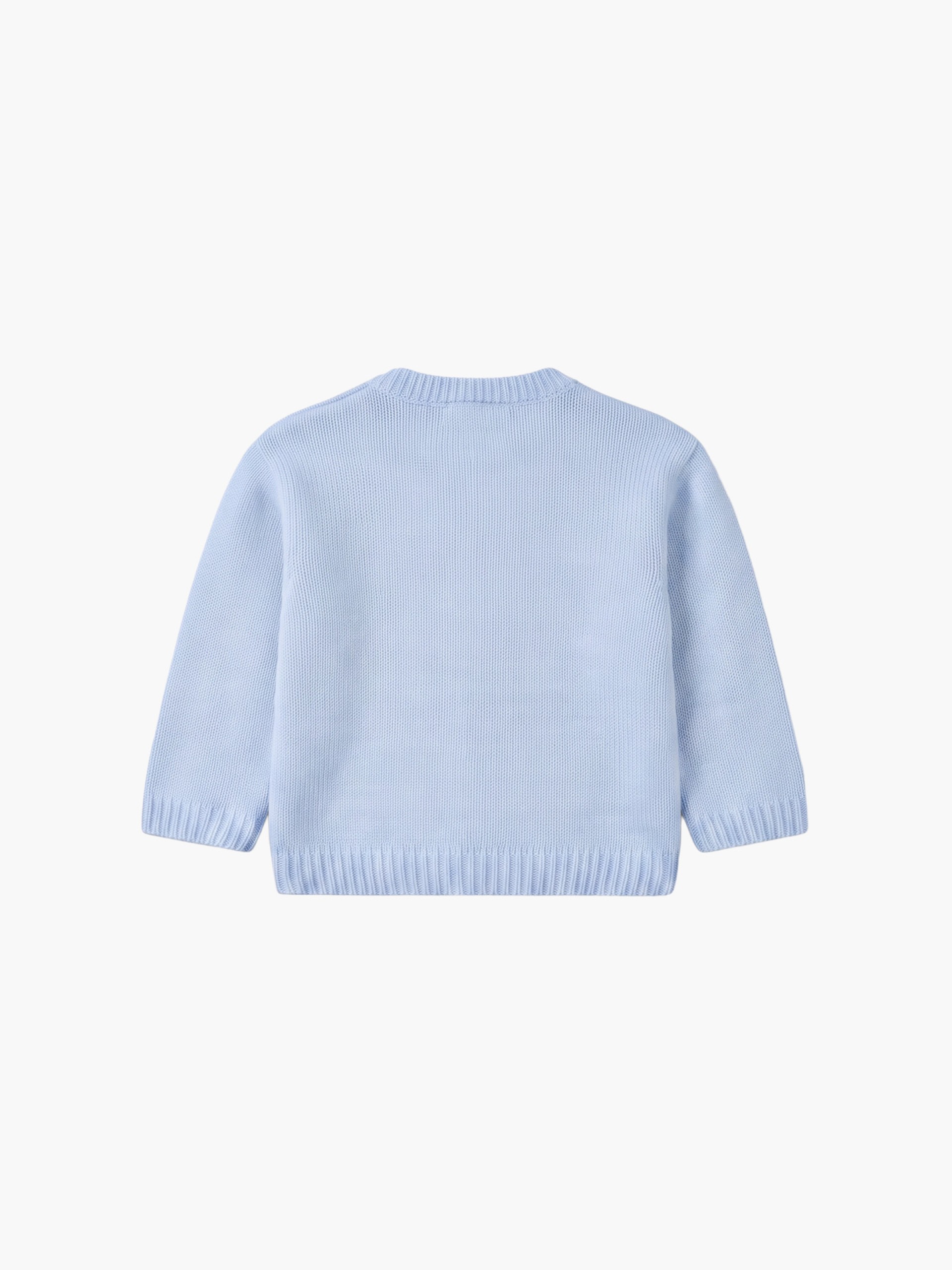 Knitted wool sweater