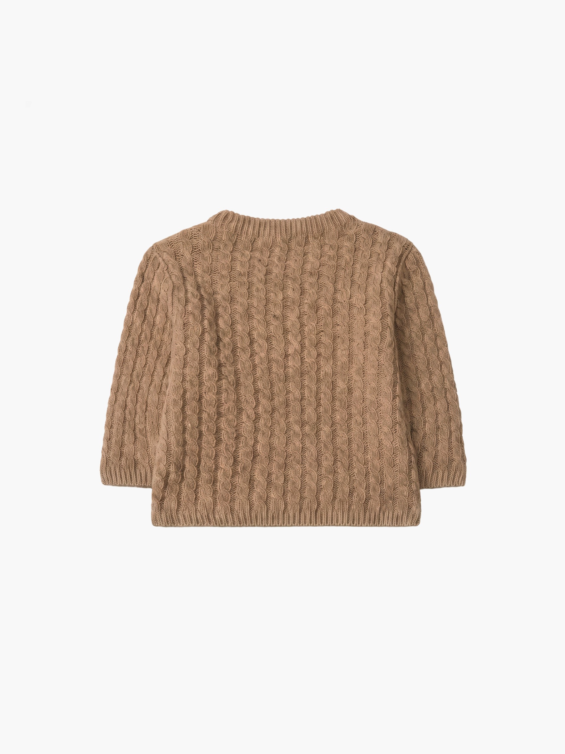 Knitted wool sweater