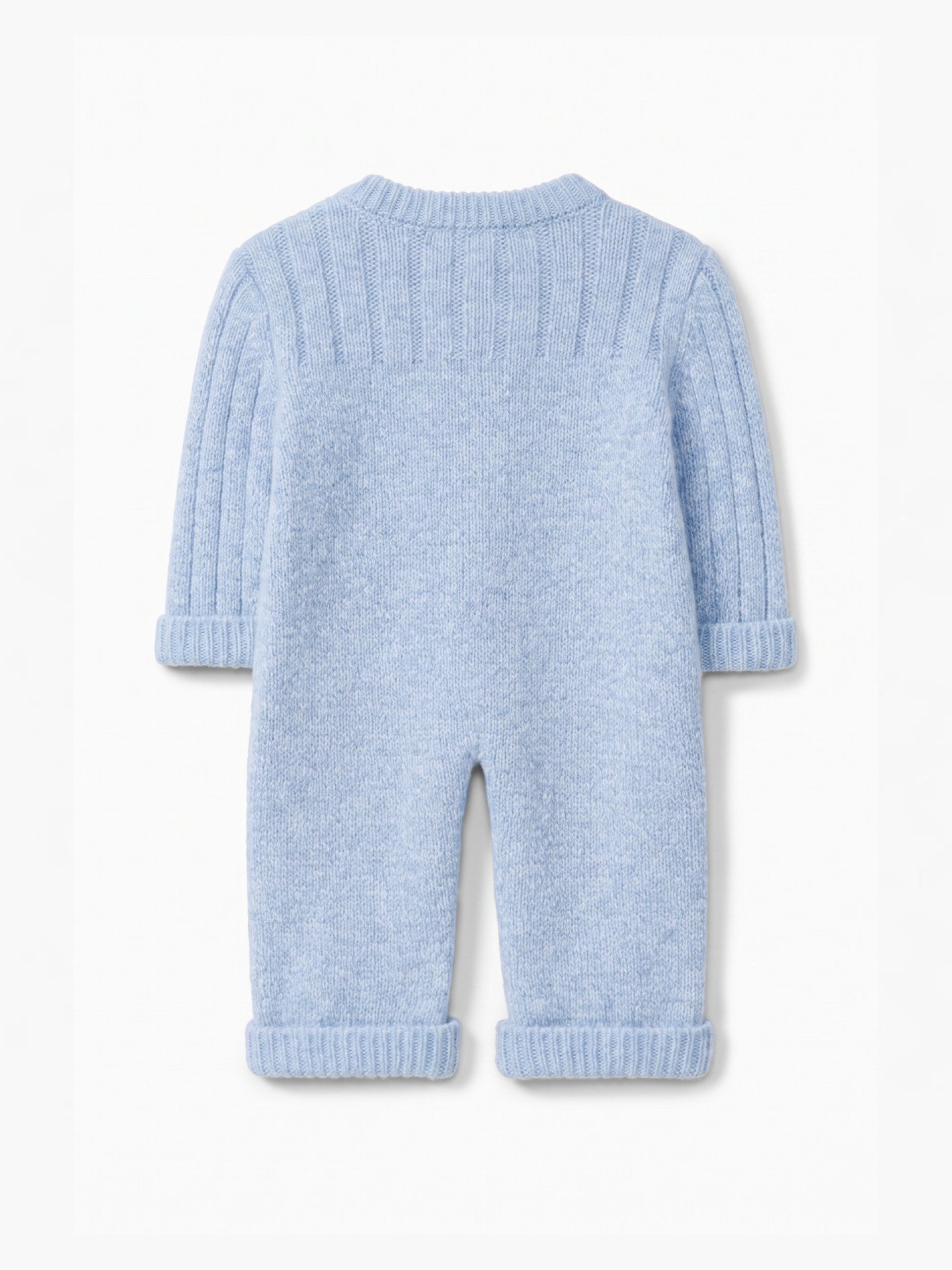 Knitted wool jumpsuit