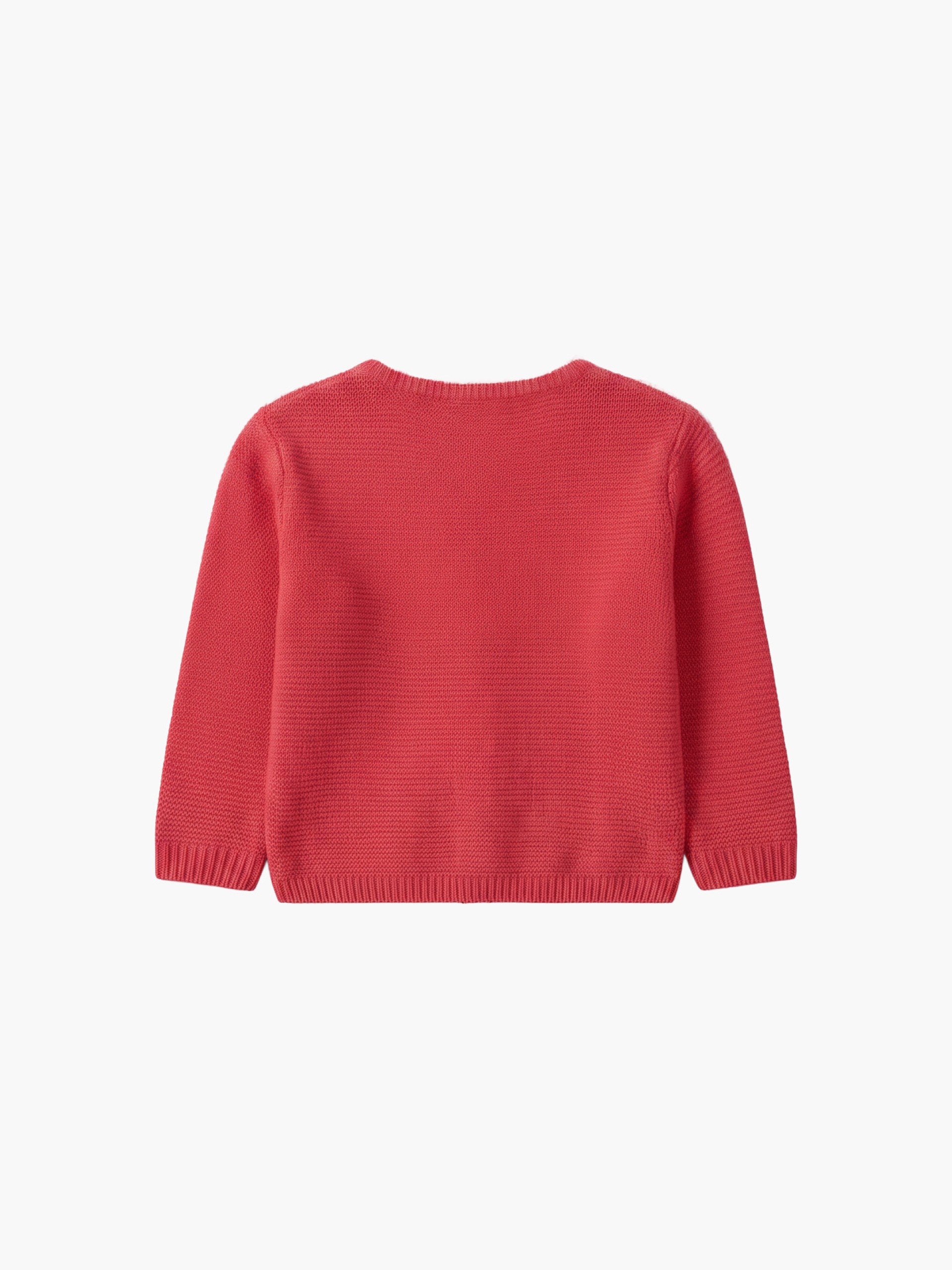 Knitted wool cardigan