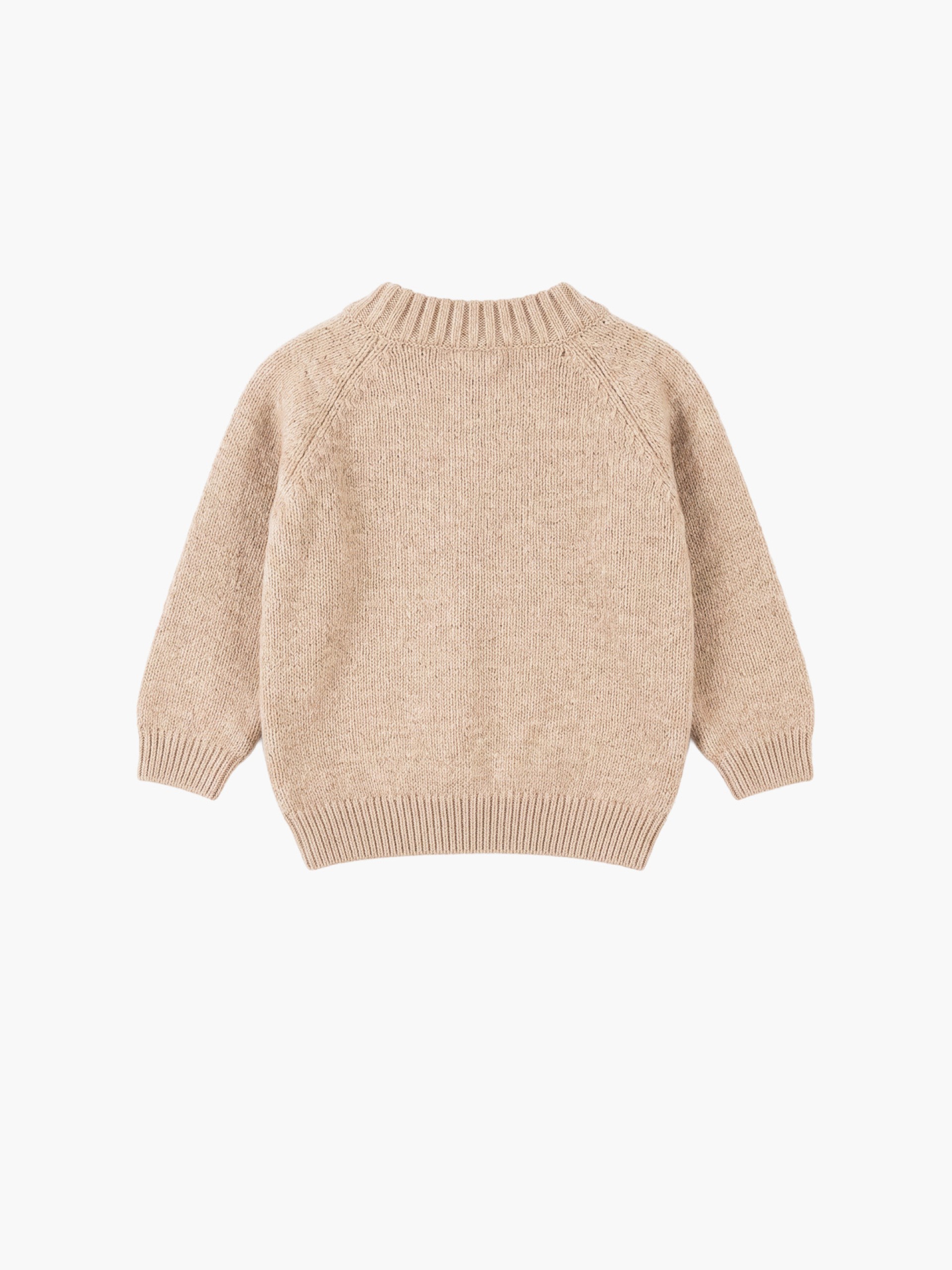Knitted wool sweater
