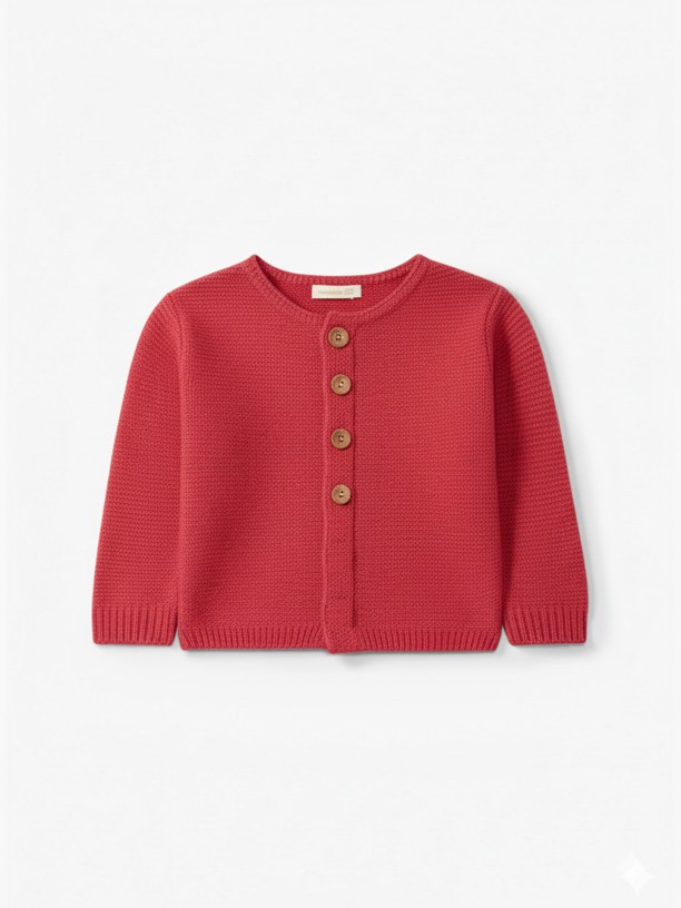 Knitted wool cardigan Knitted wool cardigan