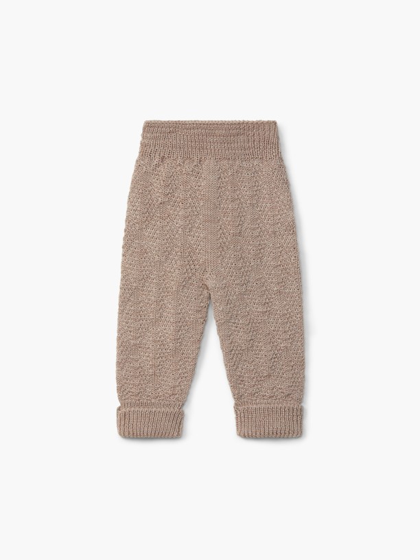 Knitted wool trousers Knitted wool trousers