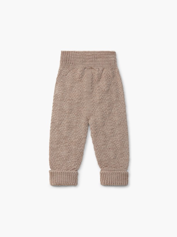 Knitted wool trousers Knitted wool trousers