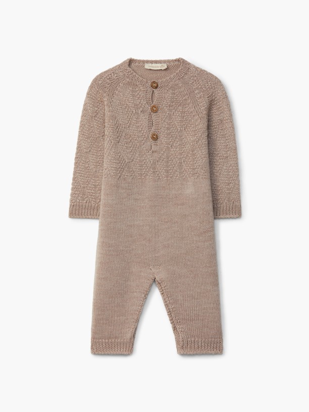 Knitted wool jumpsuit Knitted wool jumpsuit
