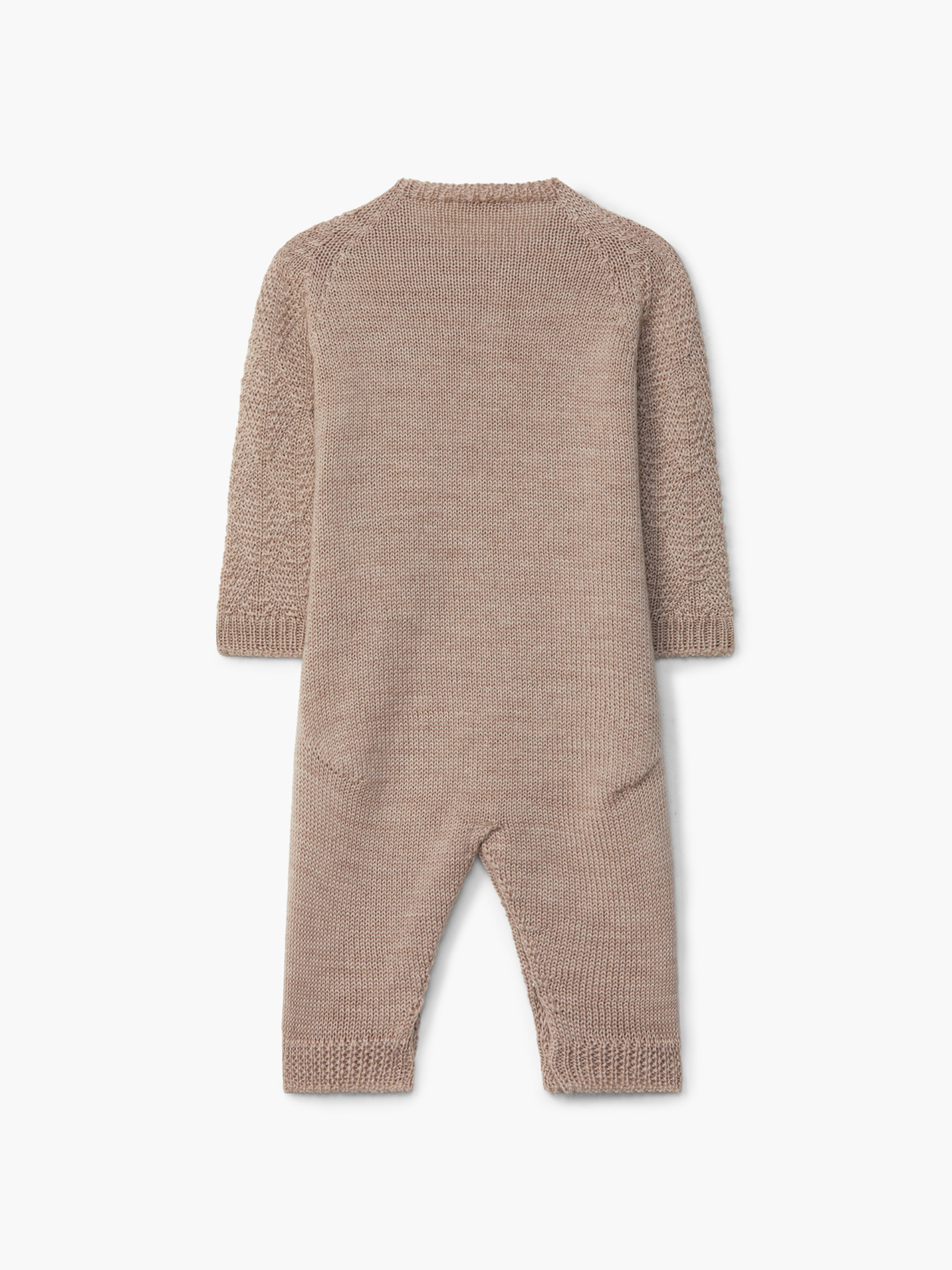 Knitted wool jumpsuit