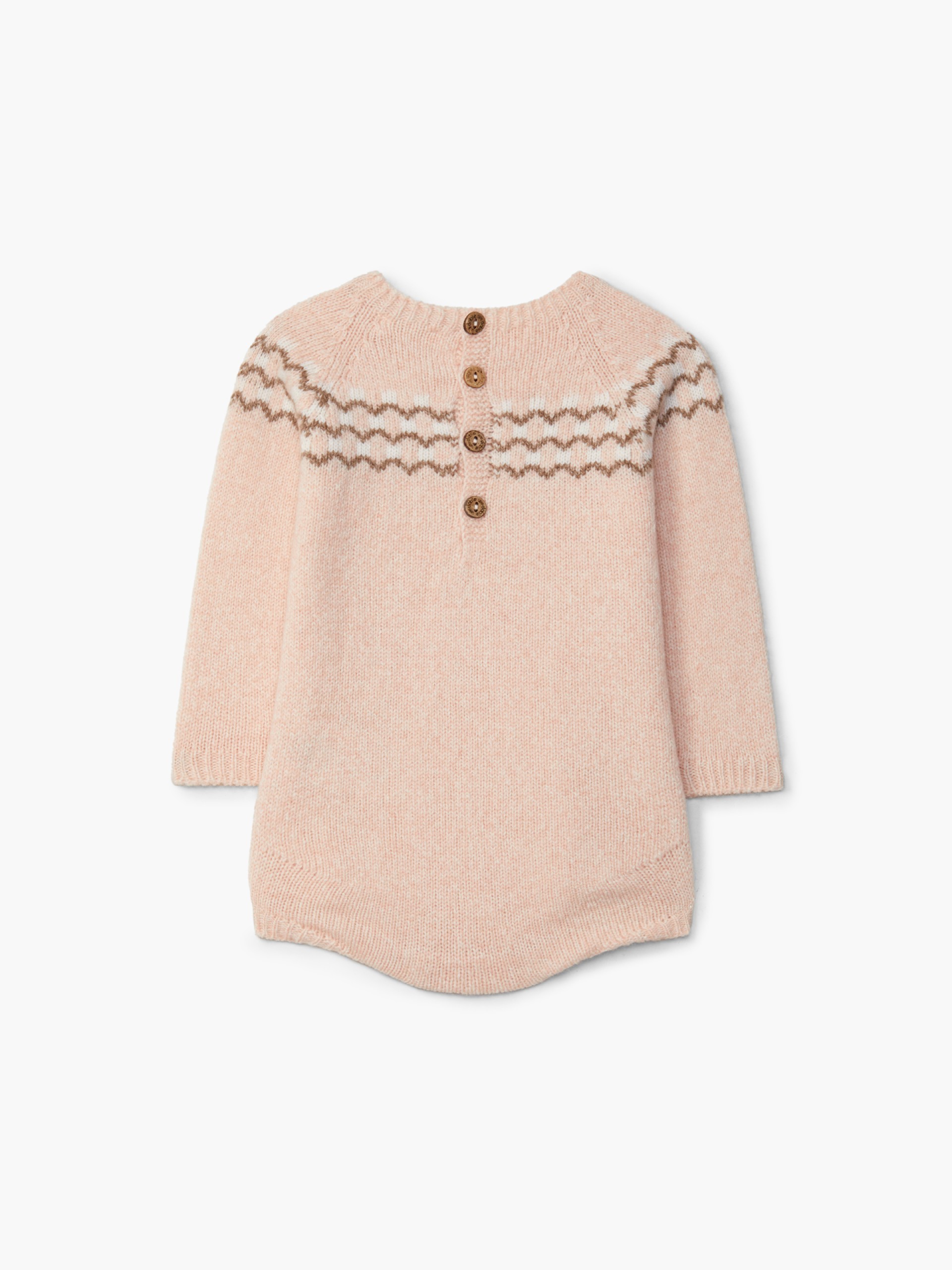 Knitted jacquard shortie