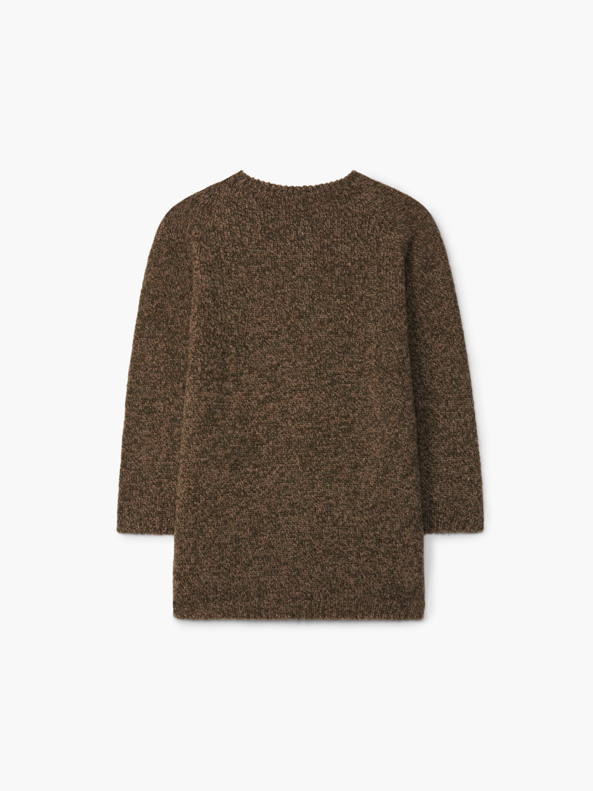 Knitted wool dress