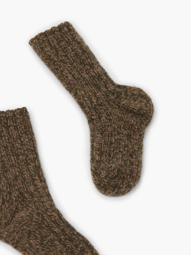 Knitted wool socks Knitted wool socks