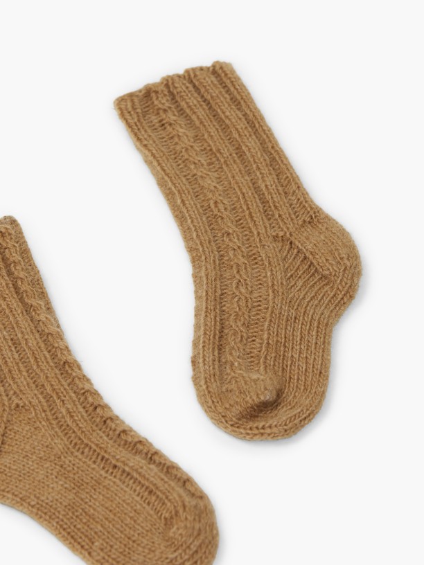 Knitted wool socks Knitted wool socks
