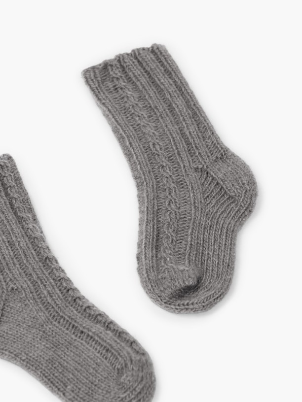 Knitted wool socks Knitted wool socks