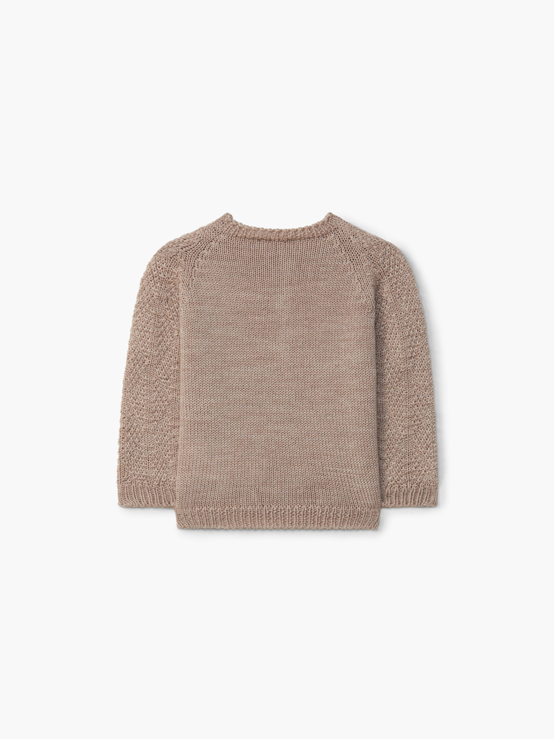 Knitted wool sweater