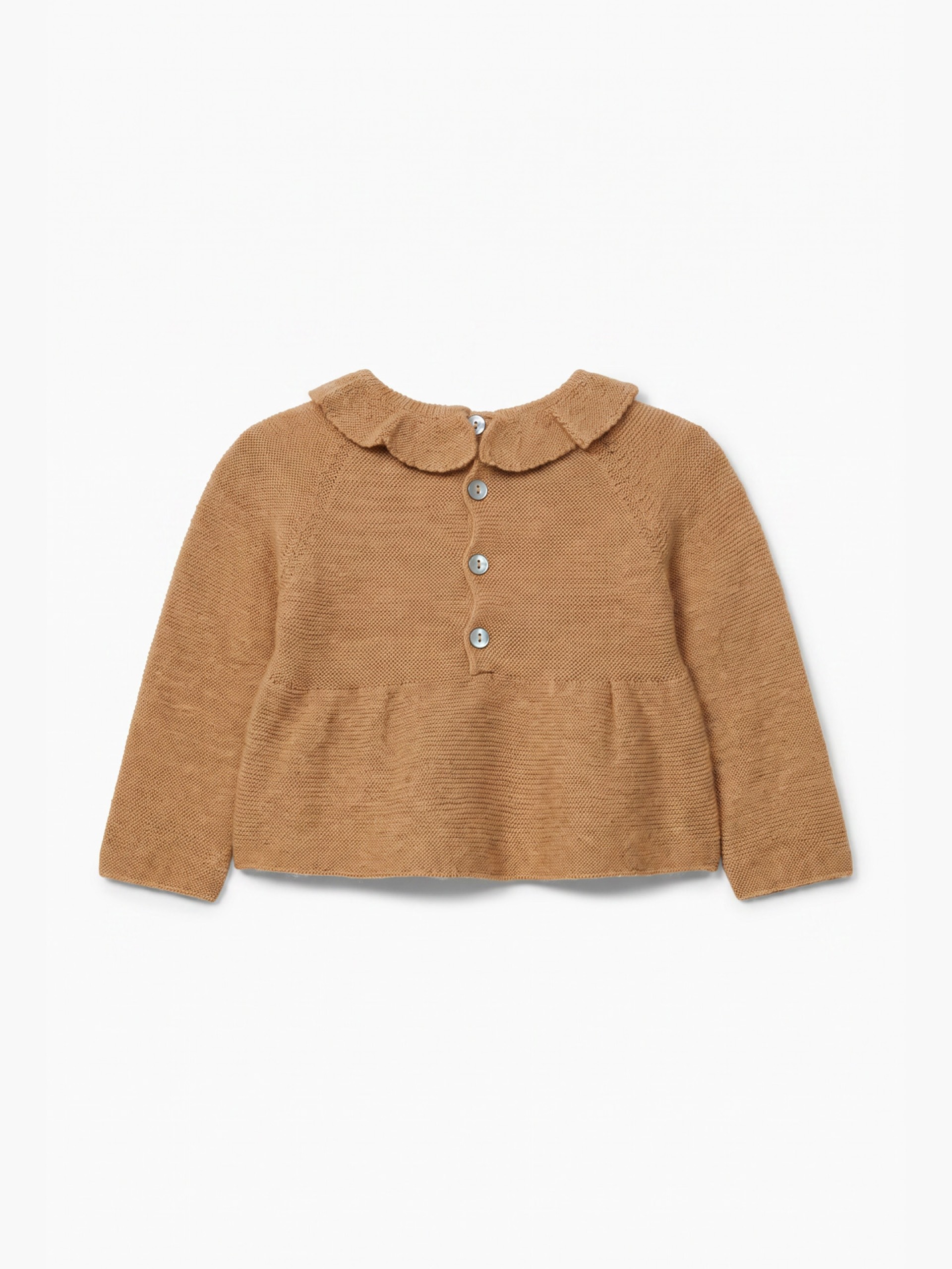 Knitted wool sweater