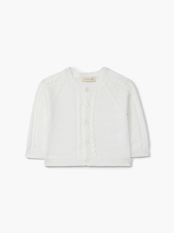 Knitted wool cardigan Knitted wool cardigan
