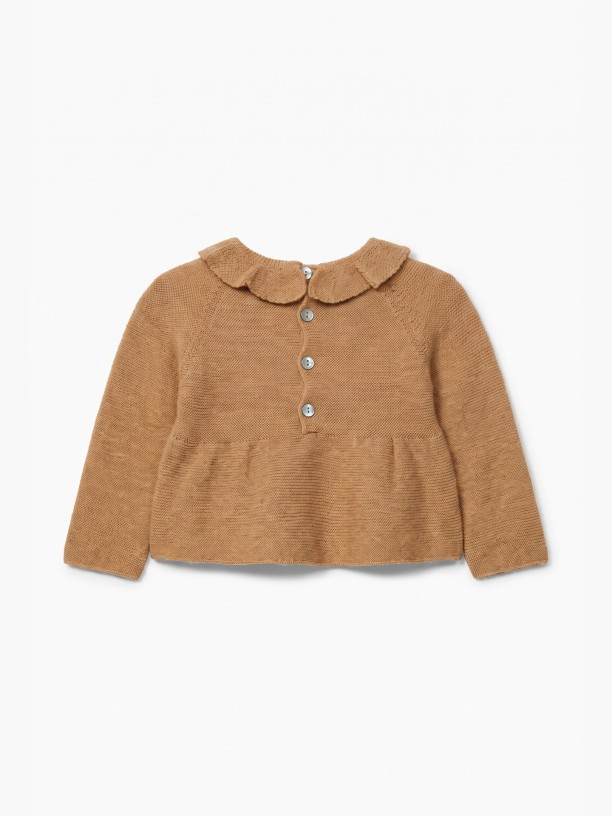 Knitted wool sweater Knitted wool sweater