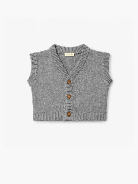 Knitted wool vest Knitted wool vest