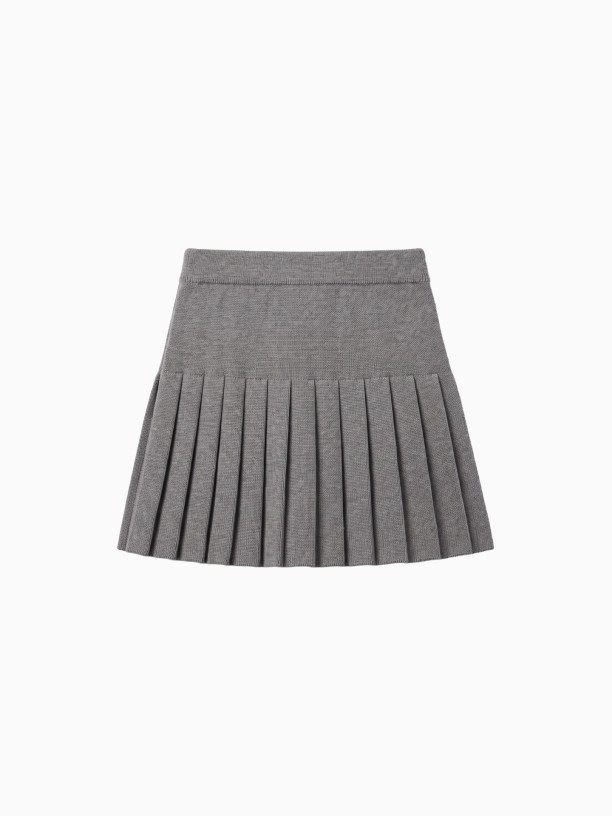 Knitted wool skirt Knitted wool skirt