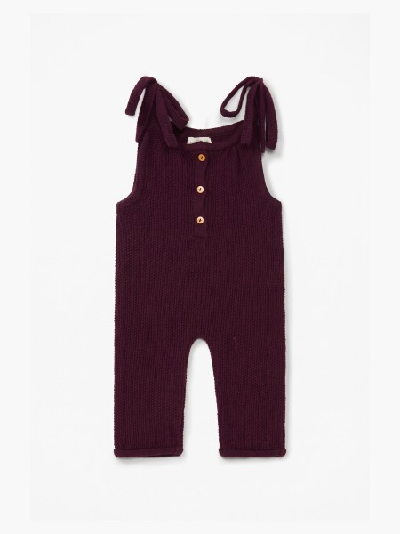 Knitted wool dungarees Knitted wool dungarees