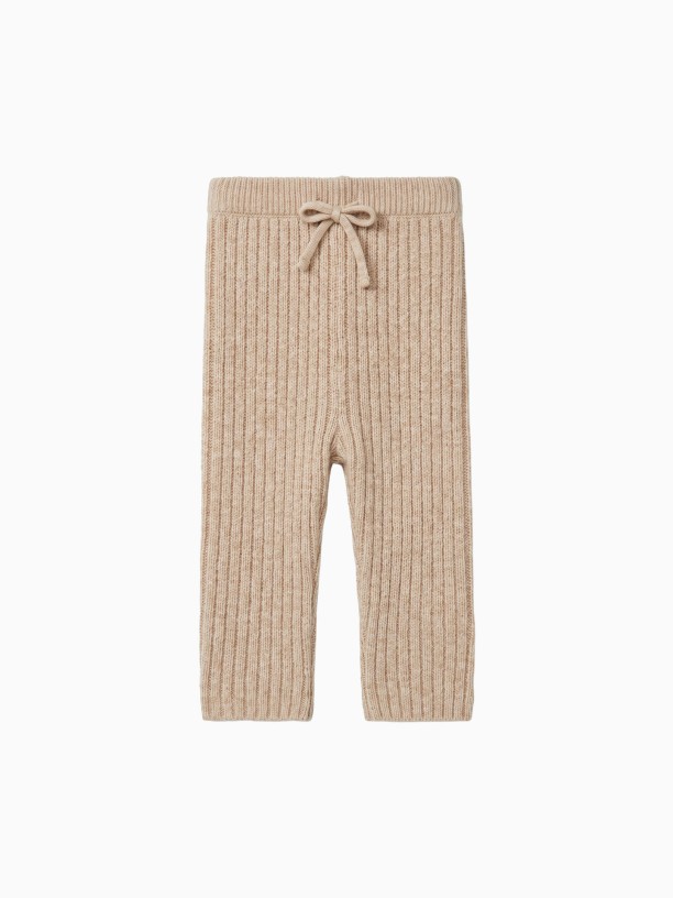 Knitted wool trousers Knitted wool trousers