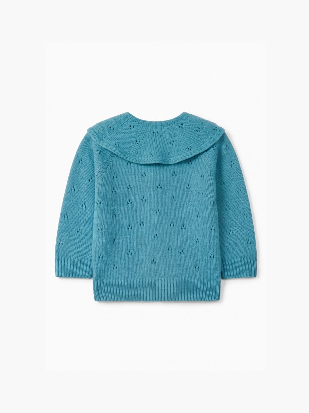 Knitted wool cardigan Knitted wool cardigan