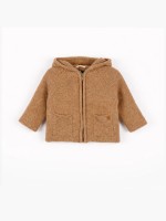 Hooded wool cardigan Hooded wool cardigan