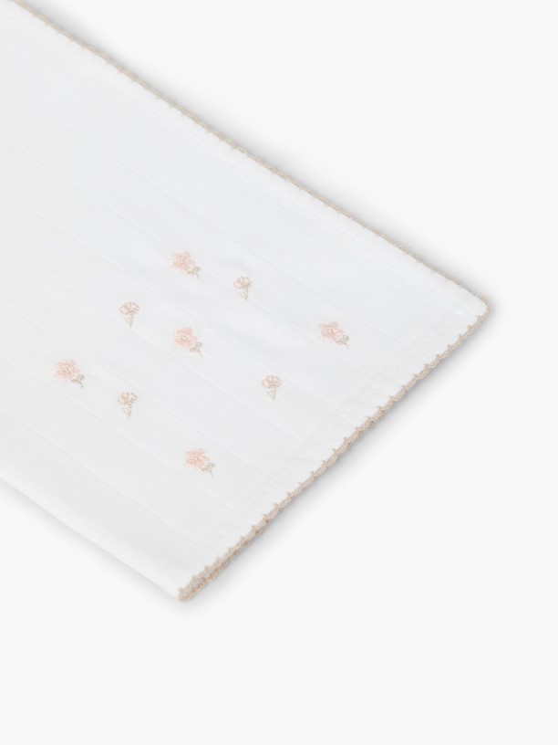 Floral cotton swaddle Floral cotton swaddle